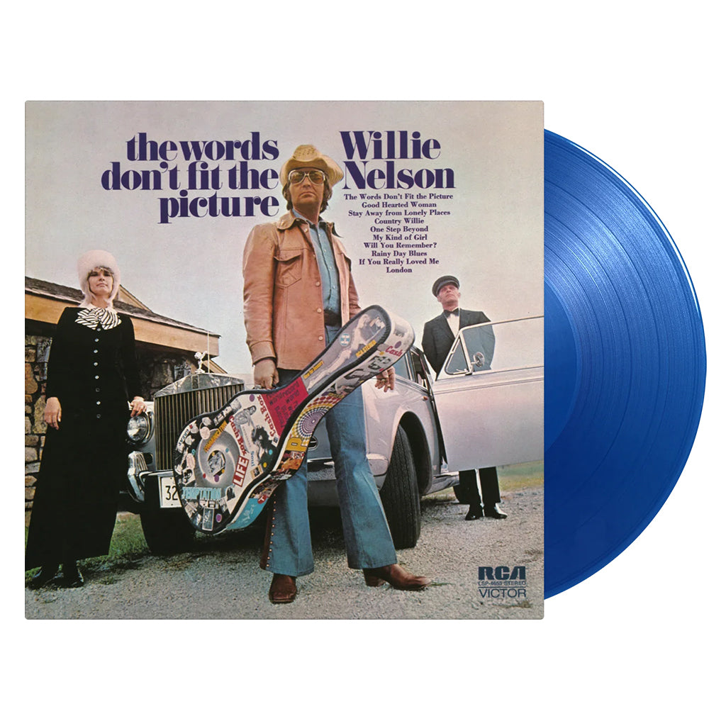 WILLIE NELSON - The Words Don't Fit The Picture (2024 Reissue) - LP - 180g Translucent Blue Vinyl [MAY 10]