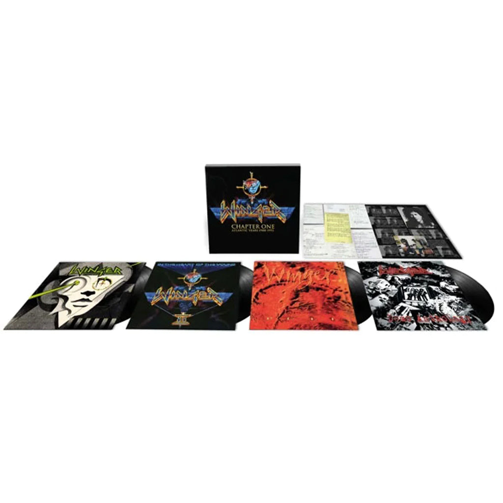 WINGER - Chapter One: Atlantic Years 1988-1993 - 4LP - 180g Vinyl Box Set [NOV 17]