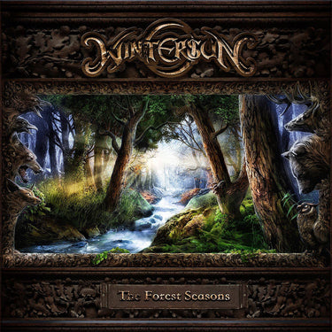 WINTERSUN - The Forest Seasons (Repress) - 2LP - Clear with Green Splatter Vinyl
