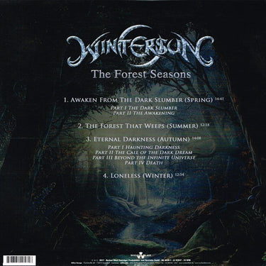 WINTERSUN - The Forest Seasons (Repress) - 2LP - Clear with Green Splatter Vinyl