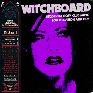 WITCHBOARD - Incidental Goth Club Music For Television and Film - LP - 'Neon Night' Pink Vinyl