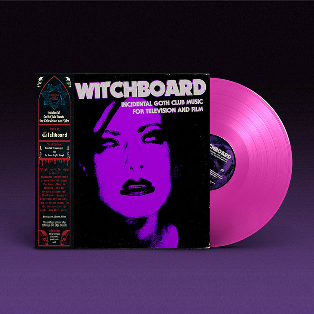 WITCHBOARD - Incidental Goth Club Music For Television and Film - LP - 'Neon Night' Pink Vinyl [DEC 6]