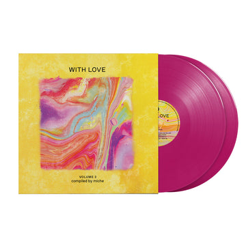 VARIOUS - With Love Volume 3 Compiled By Miche - 2LP - Gatefold Magenta Colour Vinyl