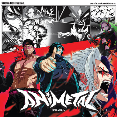 WITHIN DESTRUCTION - Animetal - LP - Burgundy + Pink Side A/B w/ Black Splatter Vinyl [APR 11]