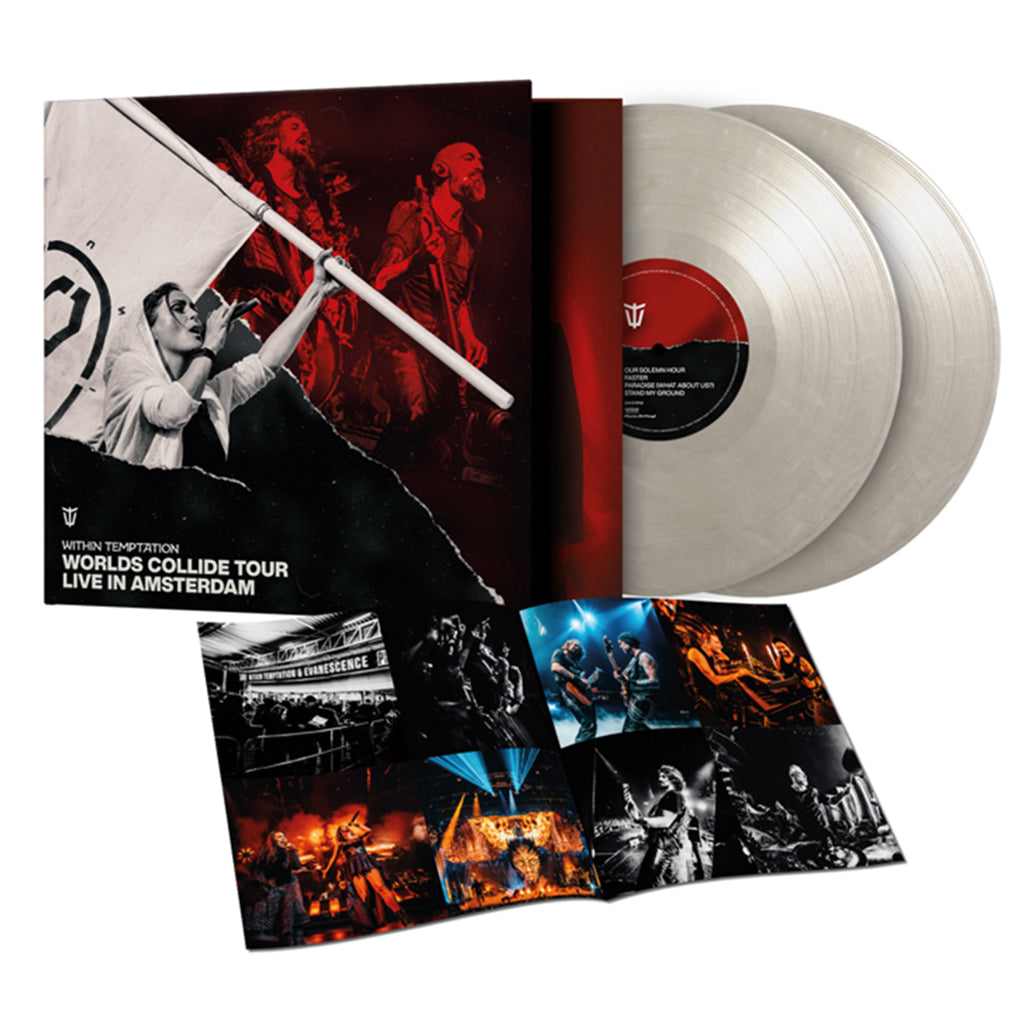 WITHIN TEMPTATION - Worlds Collide Tour - 2LP - 180g White Marbled Vinyl