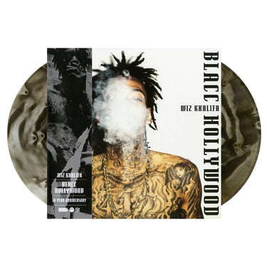 WIZ KHALIFA - Blacc Hollywood (Repress) - 2LP - 'Ghostly Blacc Ice' Coloured Vinyl [APR 3]