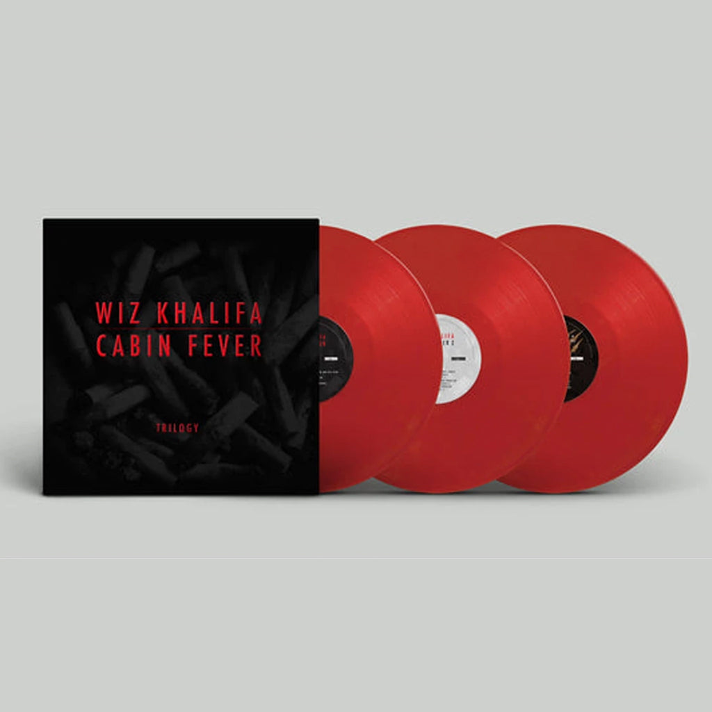 WIZ KHALIFA - Cabin Fever Trilogy - 3LP - Red Vinyl Box Set [APR 12]
