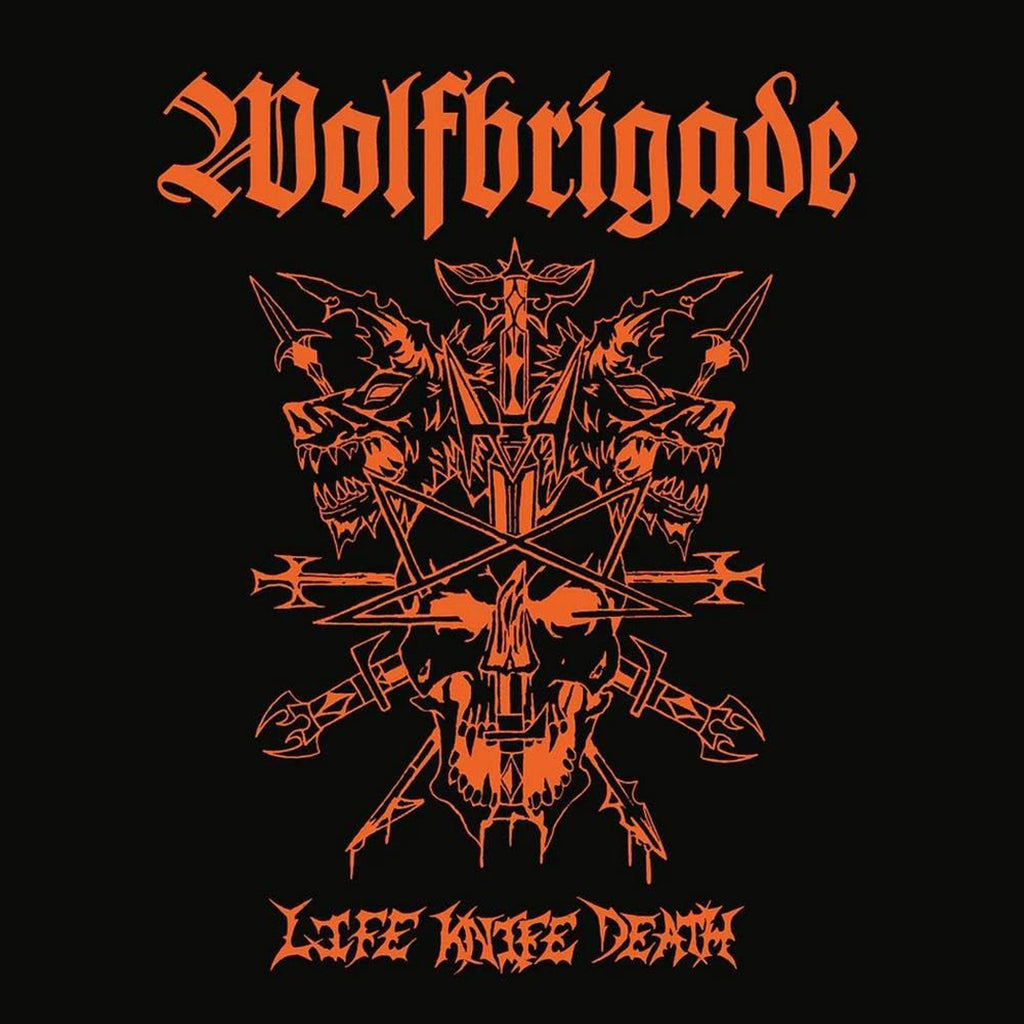 WOLFBRIGADE - Life Knife Death - LP - Orange Marble Vinyl [SEP 13]