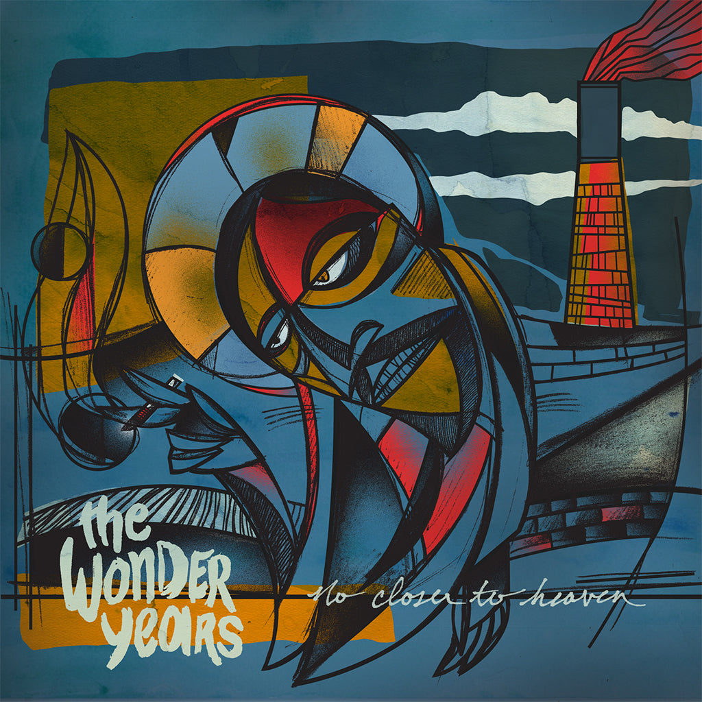 THE WONDER YEARS - No Closer To Heaven (2023 Reissue) - 2LP - Clear with Blue Splatter Vinyl