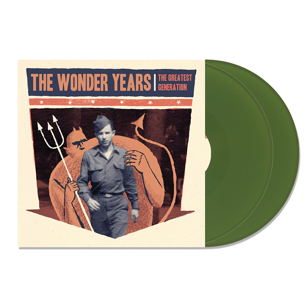 THE WONDER YEARS - The Greatest Generation (Reissue) - 2LP - Olive Green Vinyl [APR 18]