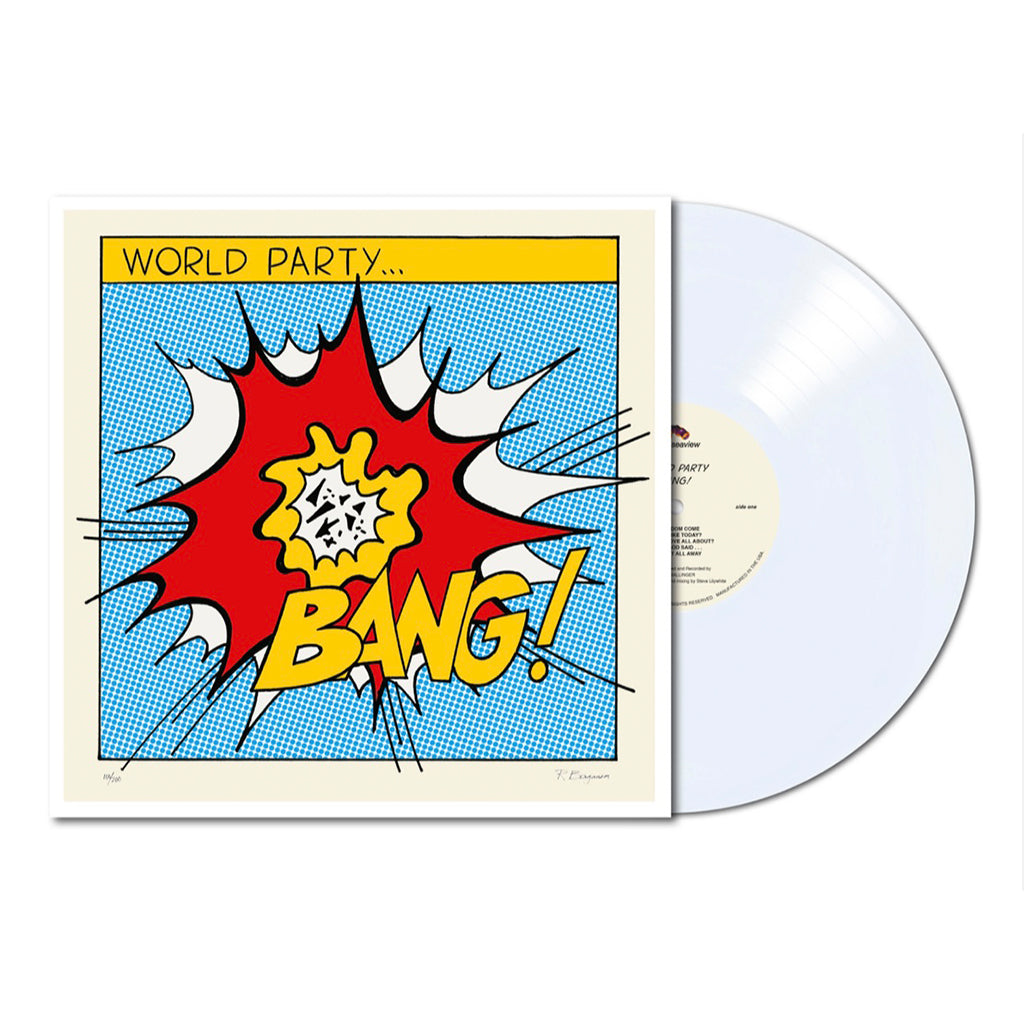 WORLD PARTY – Bang! (Repress) - LP - White Vinyl [DEC 12]