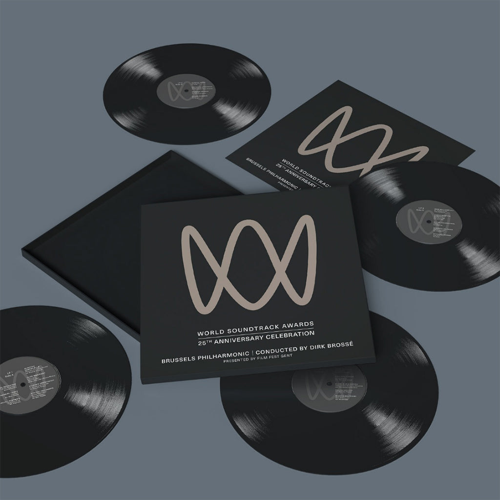 VARIOUS - World Soundtrack Awards / 25th Anniversary Celebration (Brussels Philharmonic Conducted By Dirk Brossé) - 4LP - Vinyl Box Set [DEC 5]