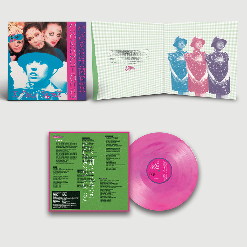 X-RAY SPEX - Concious Consumer (2023 Reissue) - LP - Eco-Mix Random Colour Vinyl [DEC 15]