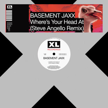 BASEMENT JAXX - Where’s Your Head At (Steve Angello Remix) - 12" - Black Vinyl