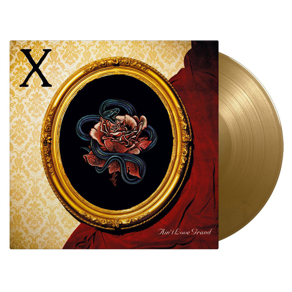 X - Ain't Love Grand (2023 Reissue) - LP - 180g Gold Coloured Vinyl