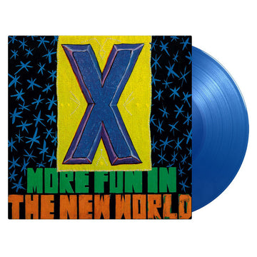 X - More Fun In The New World (2023 Reissue) - LP - 180g Translucent Blue Vinyl