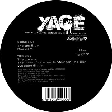 YAGE | THE FUTURE SOUND OF LONDON - Translations - 12'' EP - Black Vinyl [MAY 2]