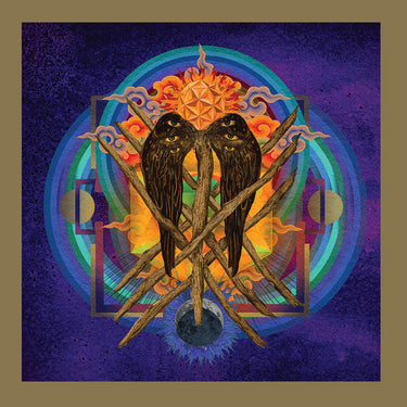 YOB - Our Raw Heart (2026 Repress) - LP - 'Deep Purple, Kelly Green & Electric Blue' Striped With Rainbow Splatter Vinyl [FEB 27]