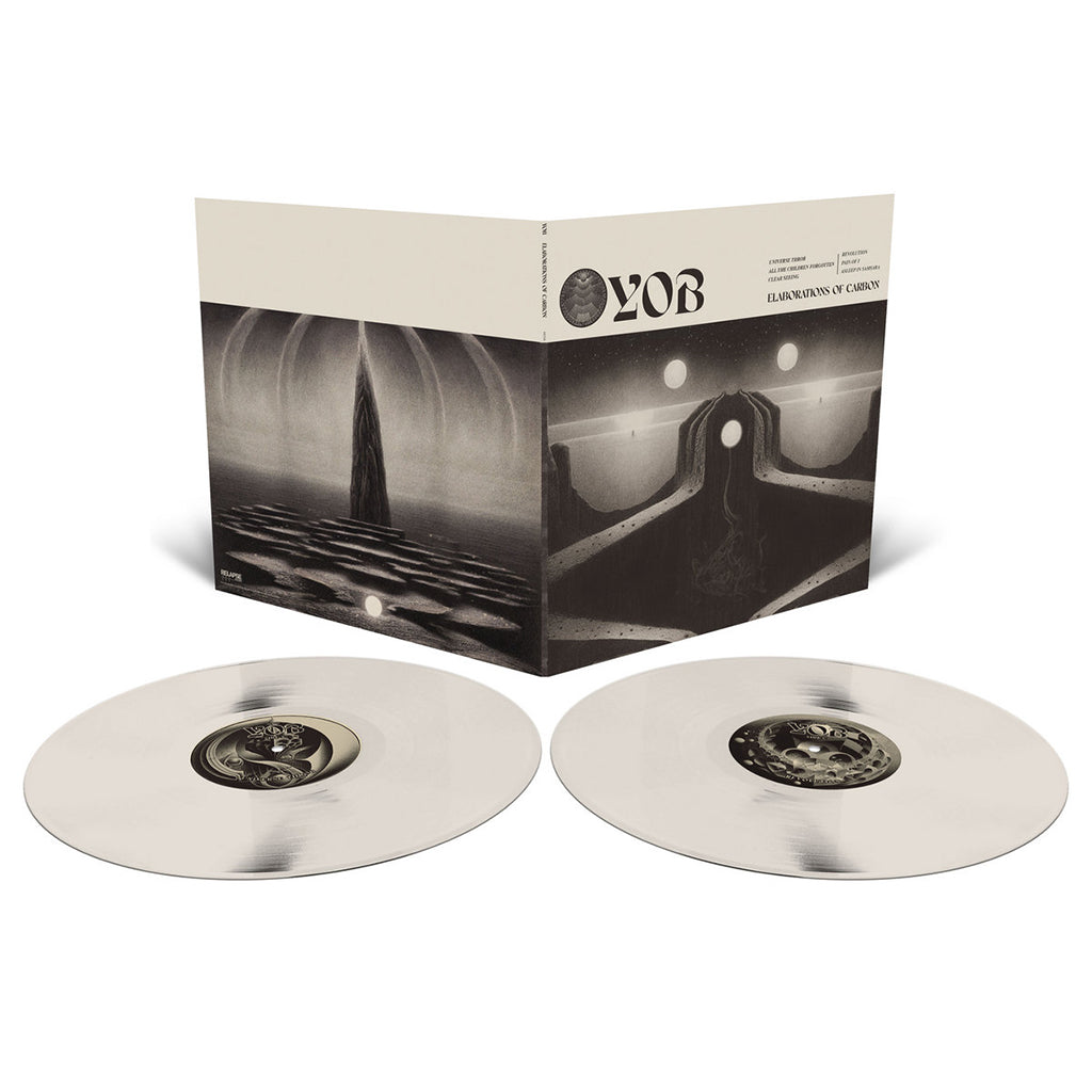 YOB - Elaborations Of Carbon (2023 Remaster w/ New Artwork) - 2LP - Bone White Vinyl