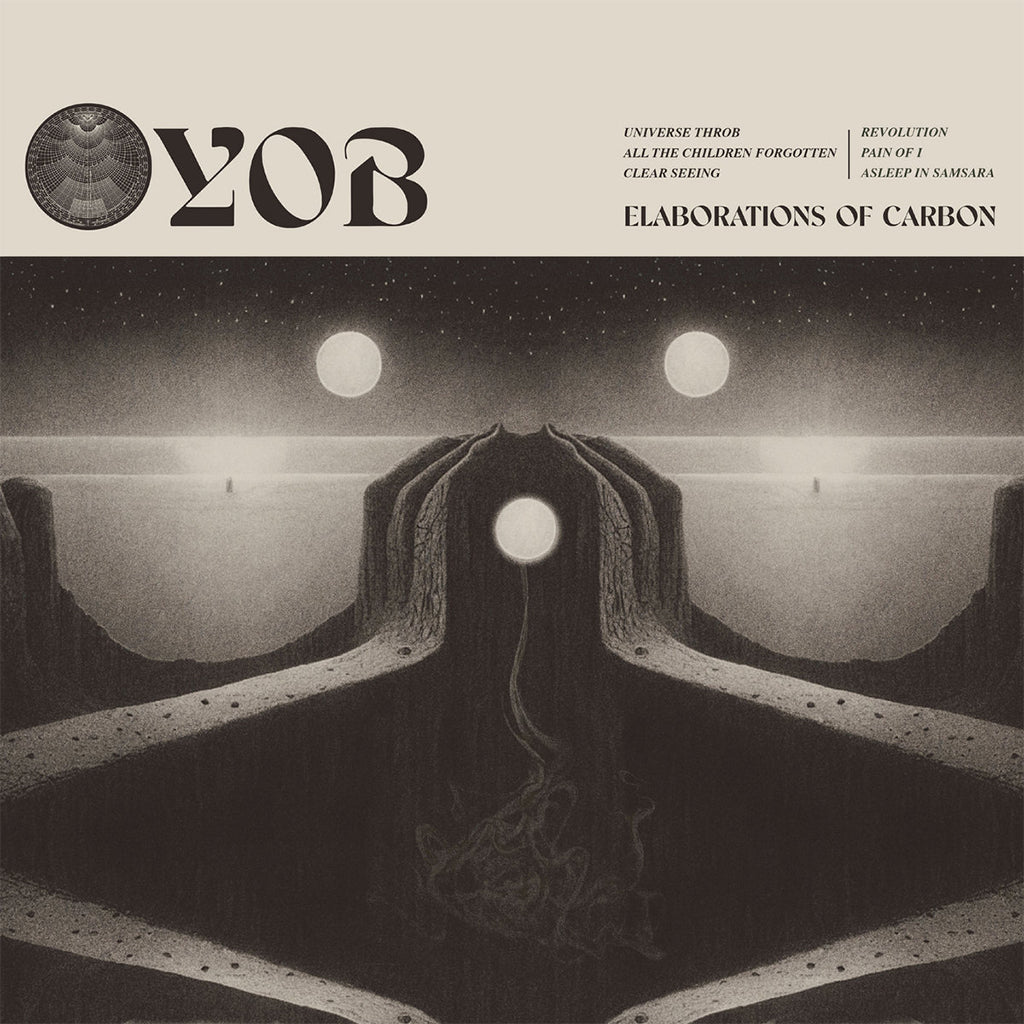 YOB - Elaborations Of Carbon (2023 Remaster w/ New Artwork) - 2LP - Bone White Vinyl