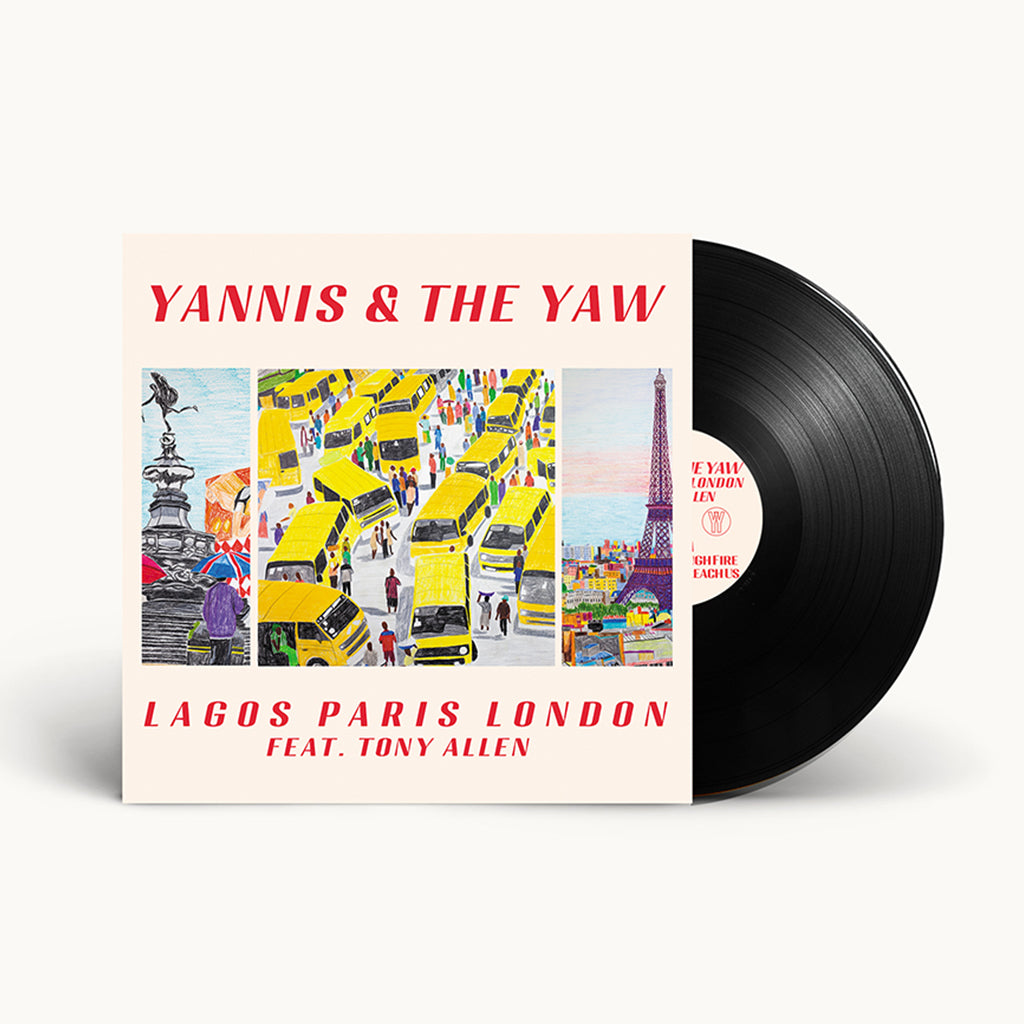 YANNIS & THE YAW FEAT. TONY ALLEN - Lagos Paris London - LP - Black Vinyl [AUG 30]