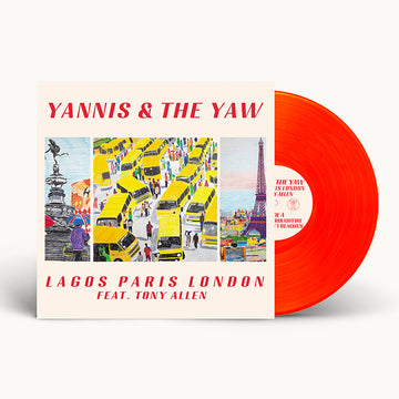 YANNIS & THE YAW FEAT. TONY ALLEN - Lagos Paris London - LP - Red Vinyl