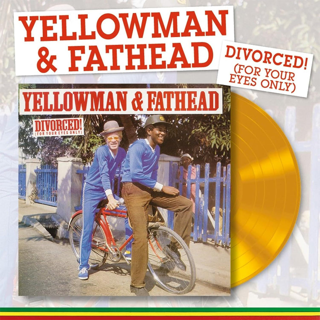 YELLOWMAN & FATHEAD - Divorced! (For Your Eyes Only) [Reissue] - LP - 180g Yellow Vinyl [NOV 29]