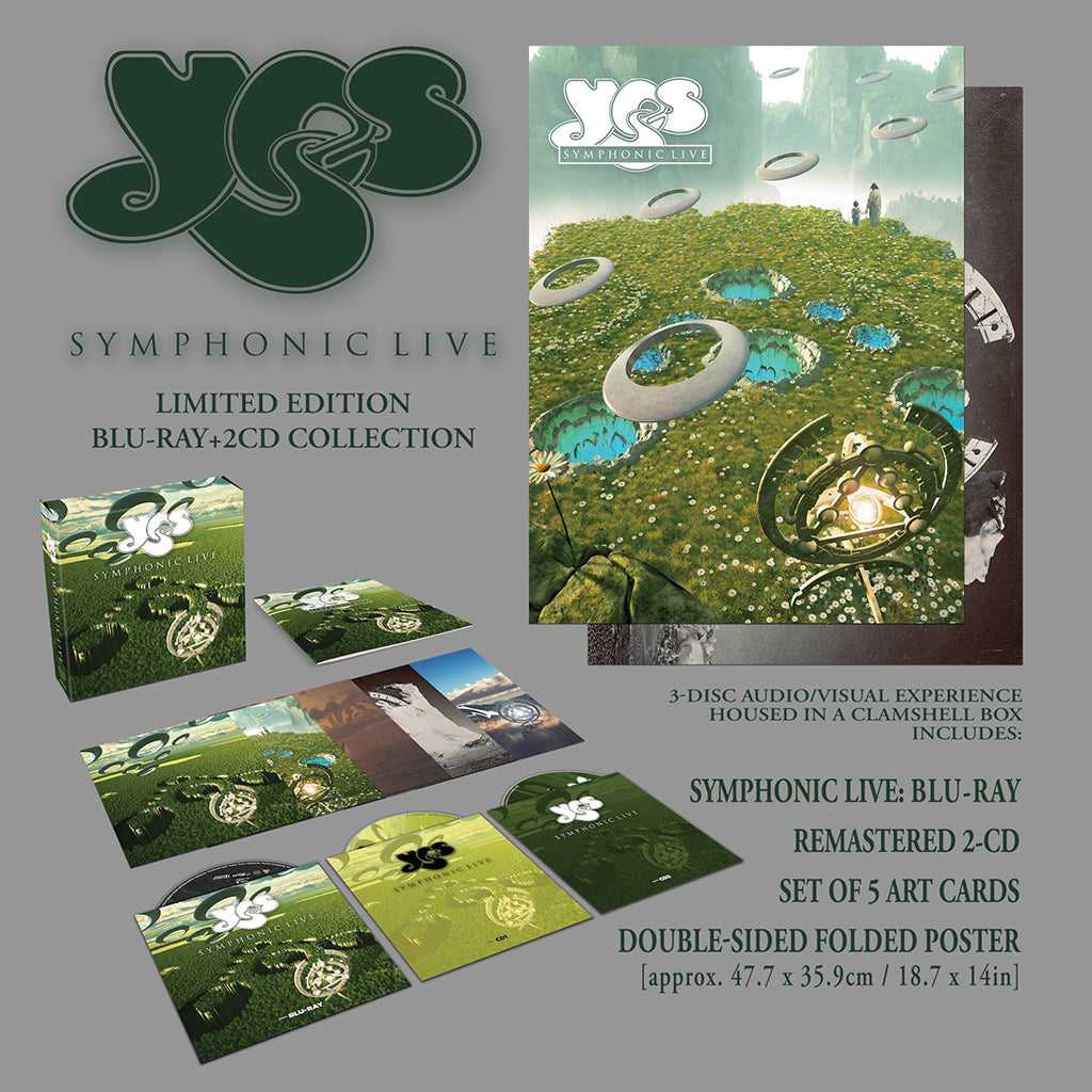 YES - Symphonic Live (Reissue w/ fold-out Poster & 5 x Art Cards