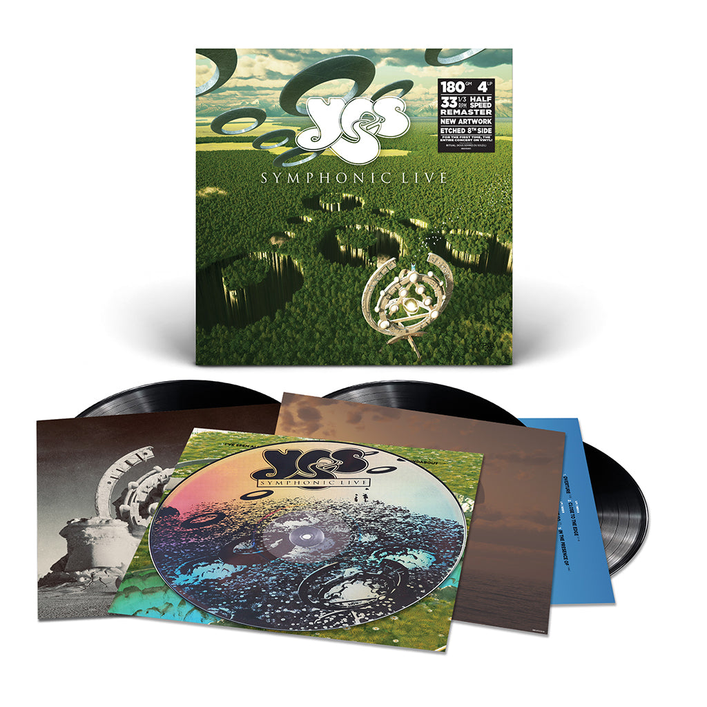 YES - Symphonic Live (Half Speed Mastered Edition) - 4LP - 180g Vinyl Box Set [JAN 23]