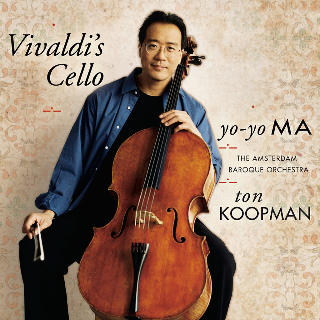 YO-YO MA - Vivaldi's Cello (Reissue) - 2LP - 180g Crystal Clear Vinyl [NOV 21]