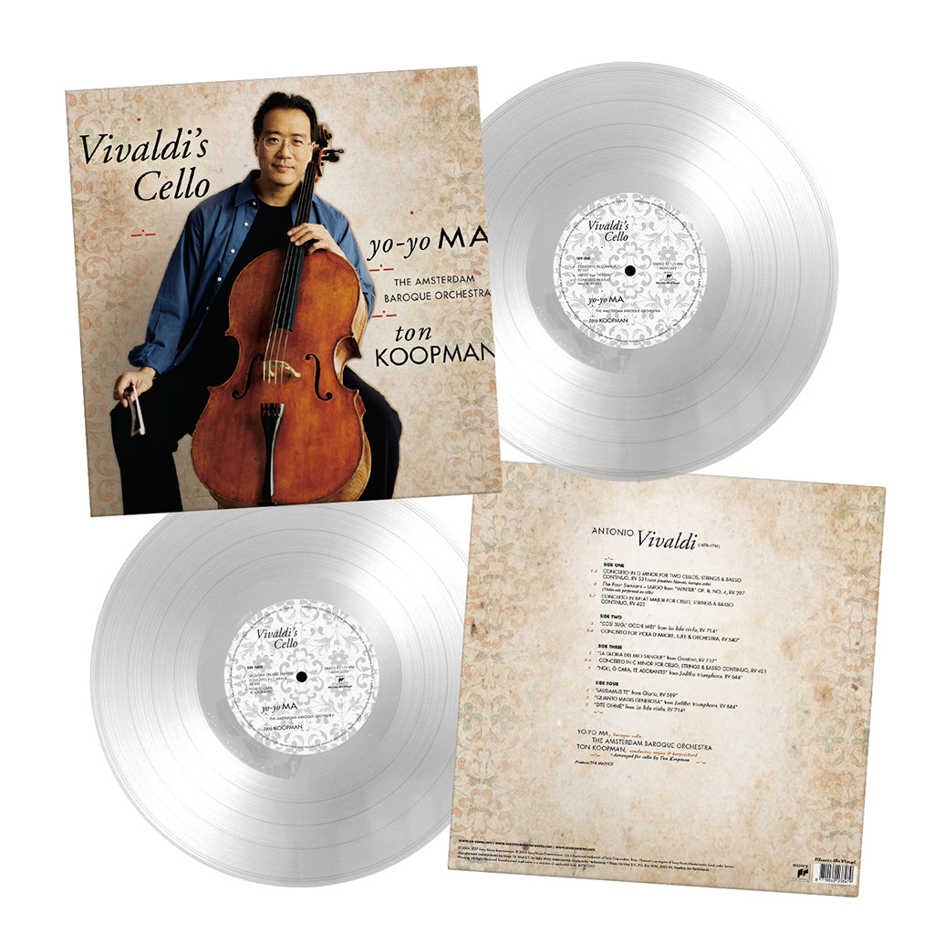 YO-YO MA - Vivaldi's Cello (Reissue) - 2LP - 180g Crystal