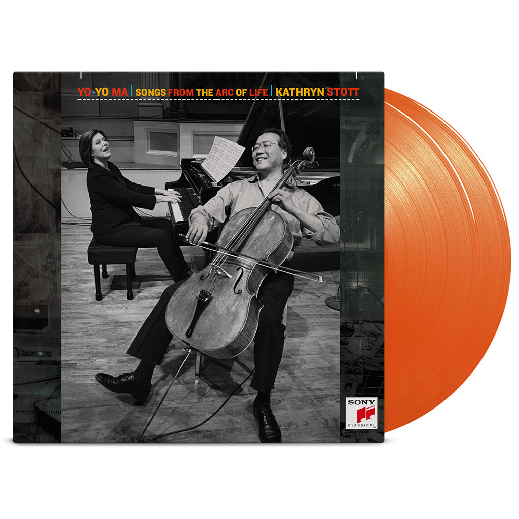YO-YO MA & KATHRYN STOTT - Songs From The Arc Of Life (2024 Reissue) - 2LP - 180g Orange Vinyl