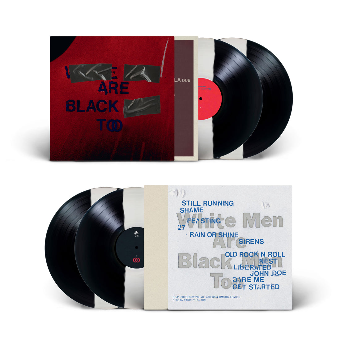 Young Fathers - White Men Are Black Men Too (10th Anniversary Edition) - 2LP - Black Vinyl (Gatefold & New alternative artwork)  [RSD Black Friday 2025]