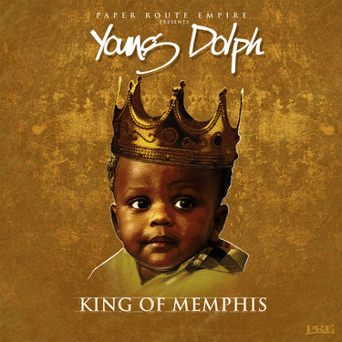 YOUNG DOLPH - King of Memphis (10th Anniversary Edition) - LP - 'Royalty Blue and Gold' Coloured Vinyl