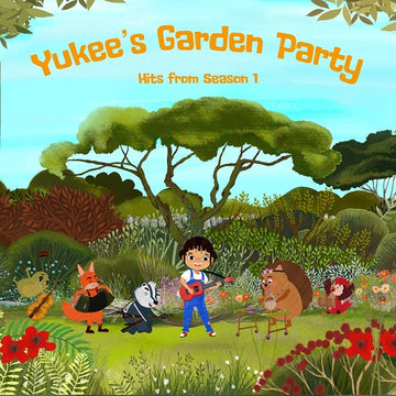 Yukee - Yukee's Garden Party: Hits from Series 1 - 1LP - Stripes the Badger' Black & White LP  [Record Store Day 2025]