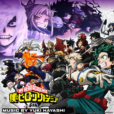 YUKI HAYASHI - My Hero Academia: Season 6 (Original Series Soundtrack) - 2LP - Gatefold Green Vinyl