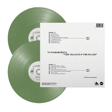 YUNGMORPHEUS & REAL BAD MAN - The Chalice & The Blade (Repress) - 2LP - Olive Green Coloured Vinyl + Bonus 7'' [MAR 27]