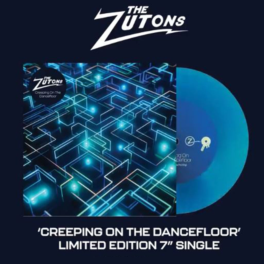 THE ZUTONS - Creeping On The Dancefloor - 7'' - Blue Vinyl