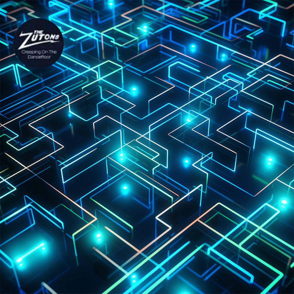 THE ZUTONS - Creeping On The Dancefloor - 7'' - Blue Vinyl