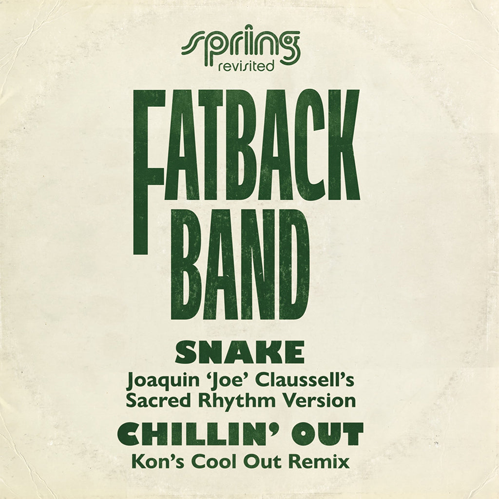 FATBACK BAND - Night Fever (Kenny Dope Mix) / (Hey) I Feel Real Good (DJ Spinna Freak) - 12'' - Vinyl [SEP 5]
