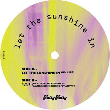 THE 5TH DIMENSION / UNKNOWN ARTIST - Let The Sunshine In / 1,2,3 (Mr. K Edits)