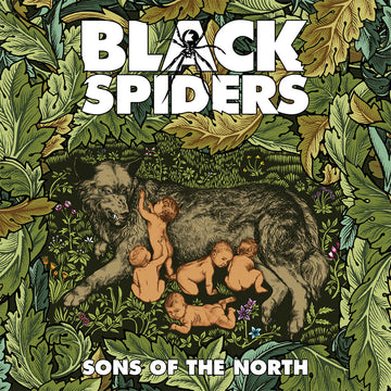 BLACK SPIDERS - Sons Of The North (Reissue) - LP - 180g 'Golden Pearl' Colour Vinyl [NOV 21]