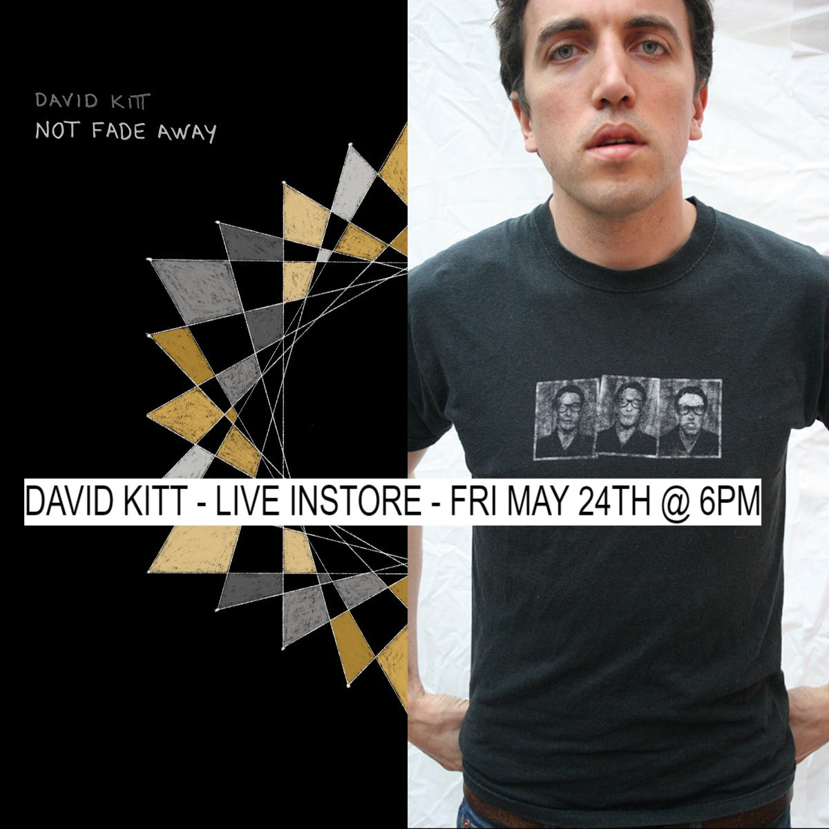 DAVID KITT - In-store + Signing - Friday May 24th