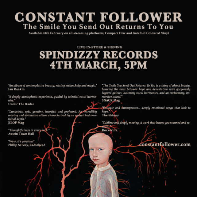 CONSTANT FOLLOWER - Instore + Signing - MAR 4th