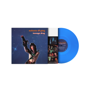 SULTANS OF PING F.C. - Teenage Drug (Reissue) - LP - 180g Translucent Blue Coloured Vinyl