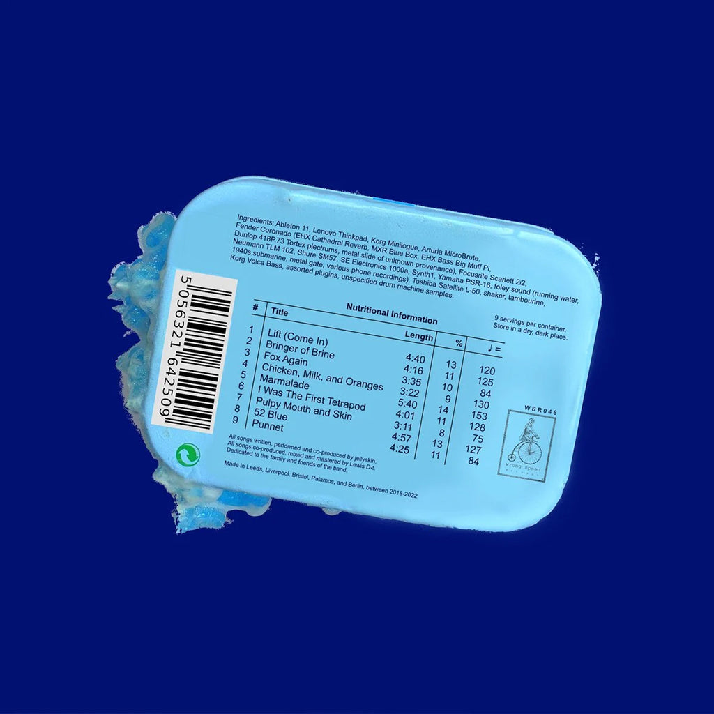 jellyskin - In Brine - LP - Aquatic Blue Vinyl [JUN 9]