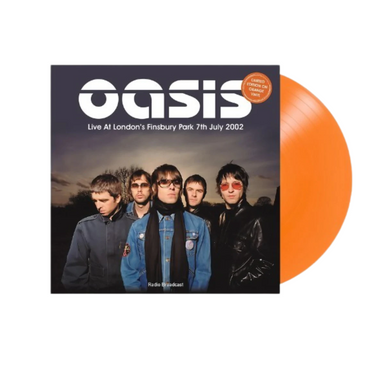 OASIS - Live At London's Finsbury Park 7th July 2002  - LP - Orange Vinyl