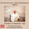 the next new low - the next new low - Live & Signing - September 17th