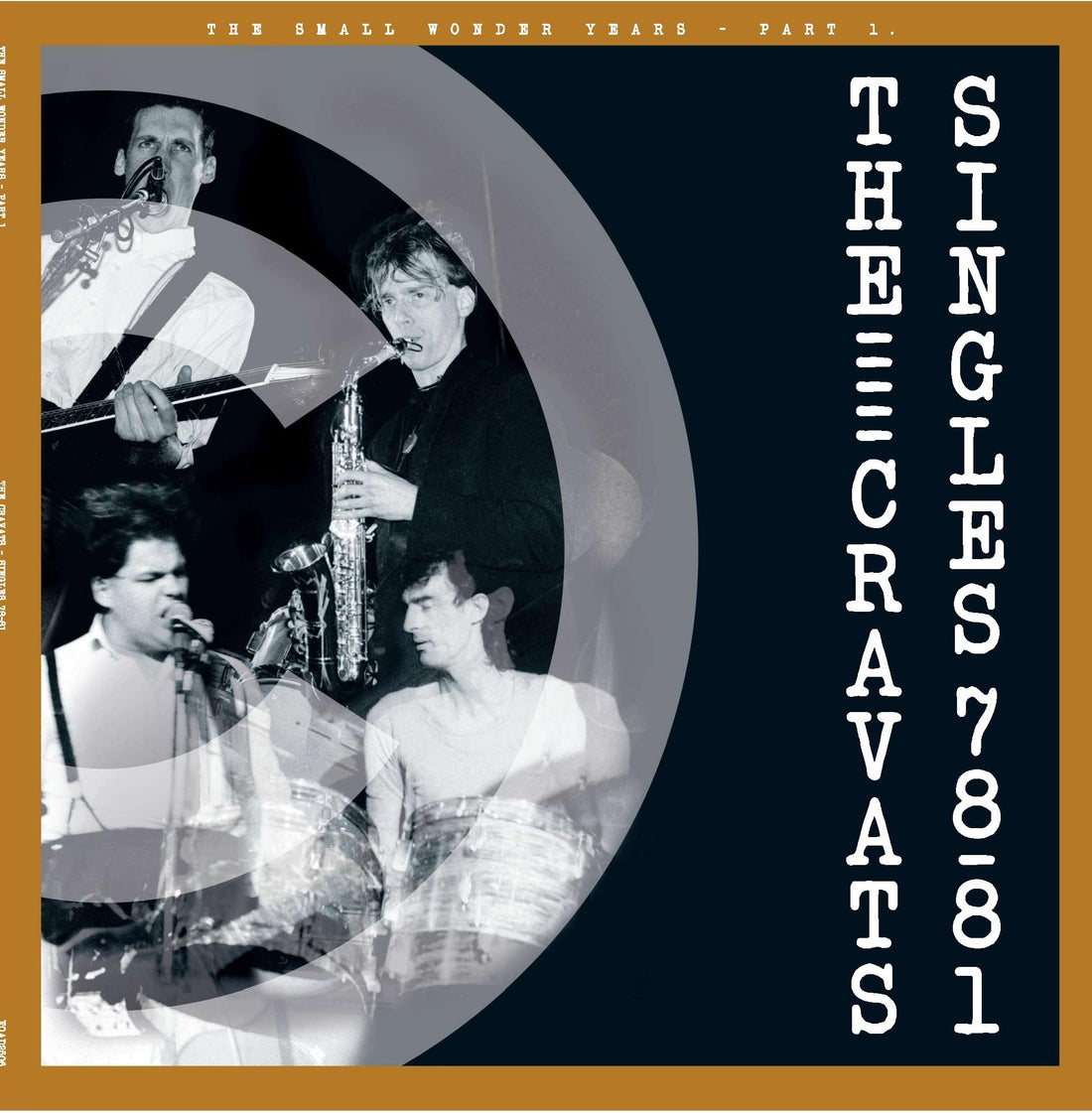 THE CRAVATS - The Small Wonder Years Pt 1 (The Singles) - LP - Gold Vinyl [FEB 6]