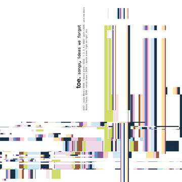 toe - songs, ideas we forgot (Repress) - LP - 'Eraser Smudge' Colour Vinyl
